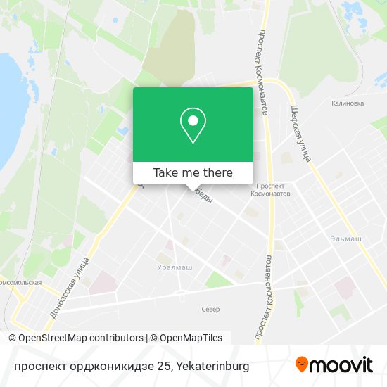 проспект орджоникидзе 25 map