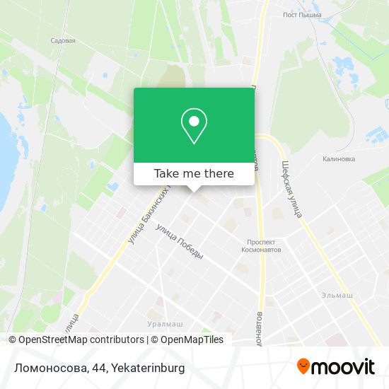 Ломоносова, 44 map
