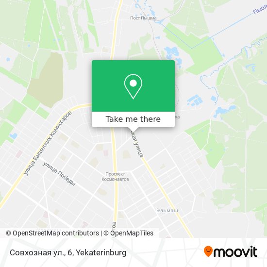 Совхозная ул., 6 map