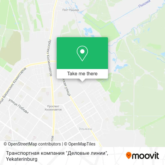 Транспортная компания "Деловые линии" map