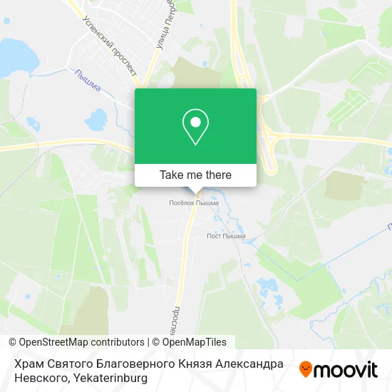 Храм Святого Благоверного Князя Александра Невского map
