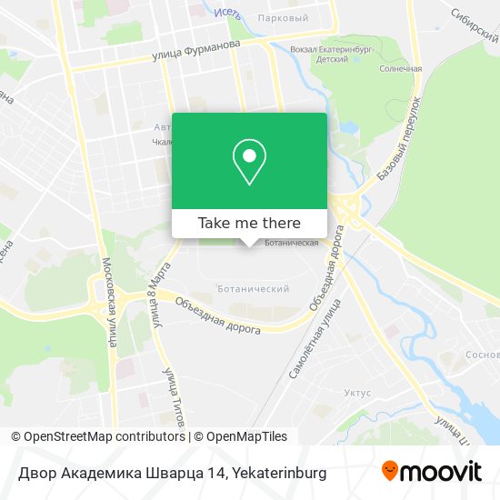 Двор Академика Шварца 14 map
