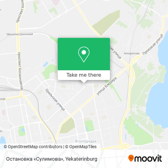 Остановка «Сулимова» map