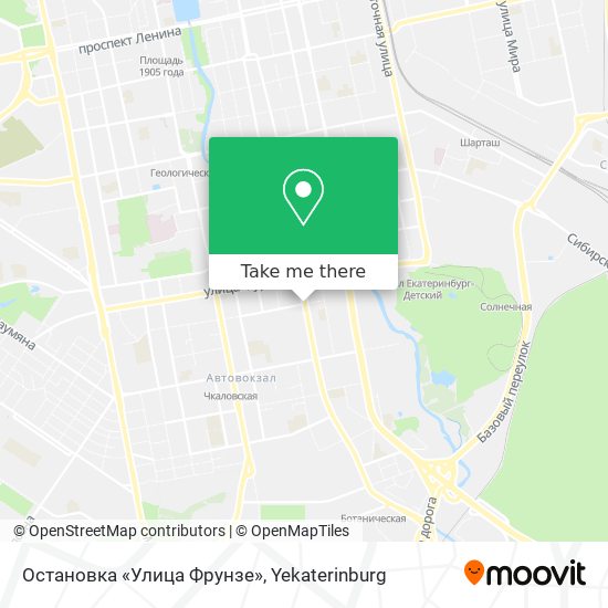 Остановка «Улица Фрунзе» map