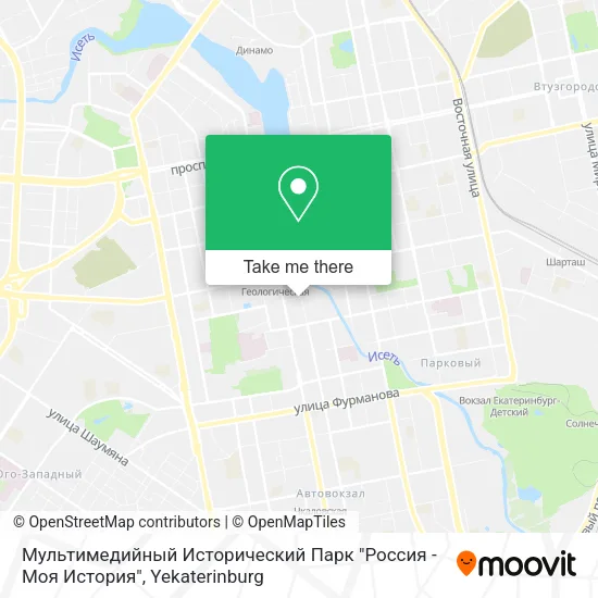 Мультимедийный Исторический Парк "Россия - Моя История" map