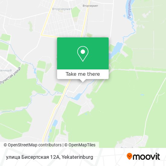 улица Бисертская 12А map