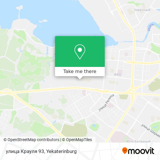 улица Крауля 93 map