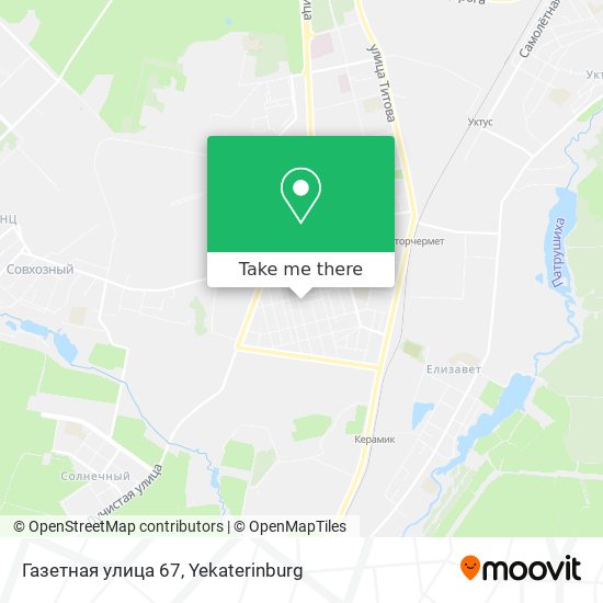 Газетная улица 67 map