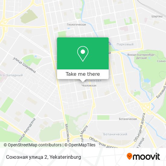 Союзная улица 2 map