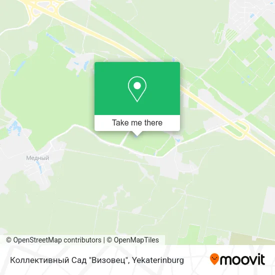 Коллективный Сад "Визовец" map