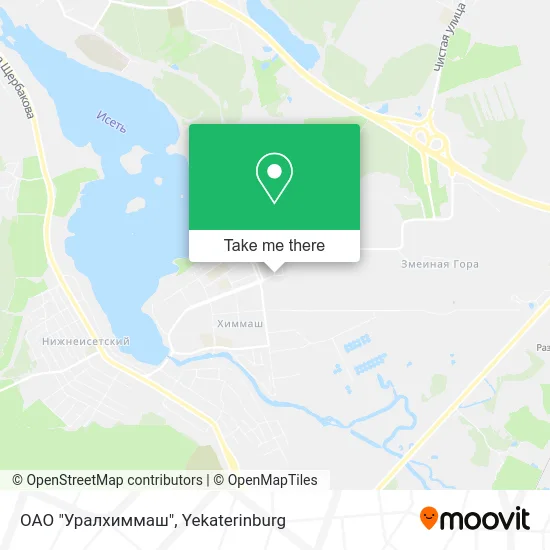 ОАО "Уралхиммаш" map