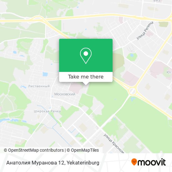 Анатолия Муранова 12 map