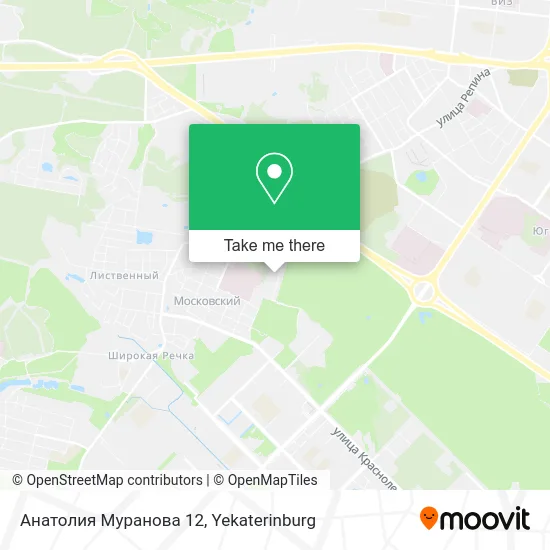 Анатолия Муранова 12 map