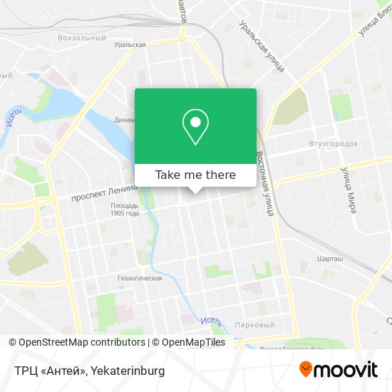 ТРЦ «Антей» map