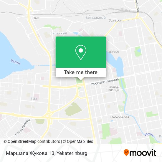 Маршала Жукова 13 map