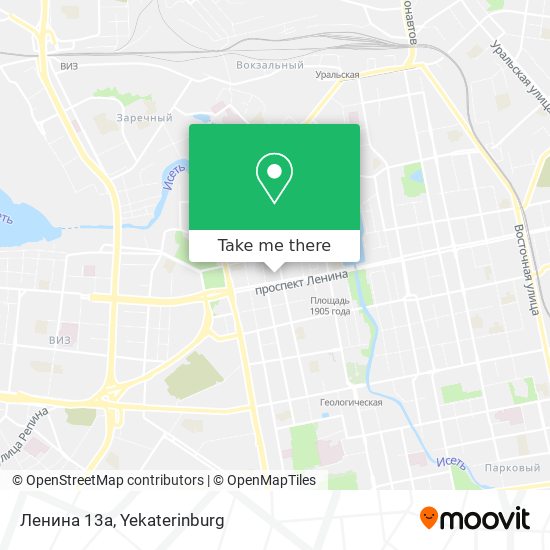 Ленина 13а map