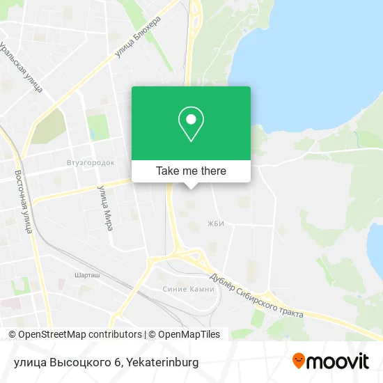 улица Высоцкого 6 map