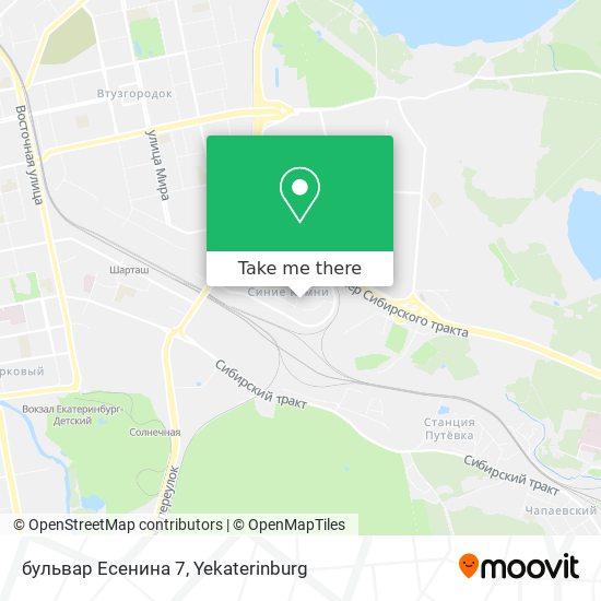 бульвар Есенина 7 map