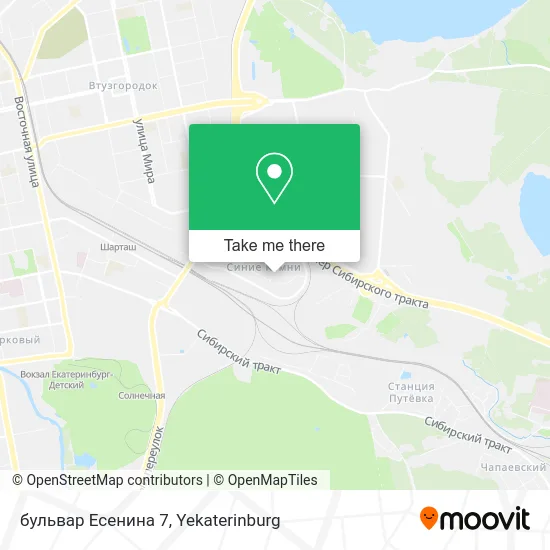 бульвар Есенина 7 map