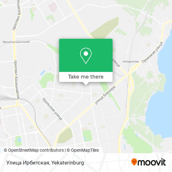 Улица Ирбитская map