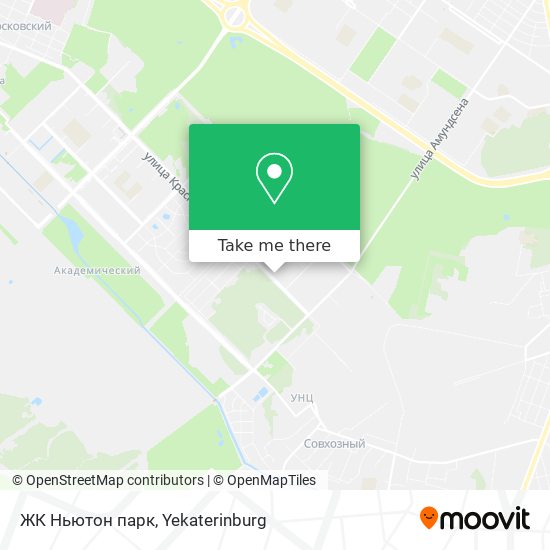 ЖК Ньютон парк map