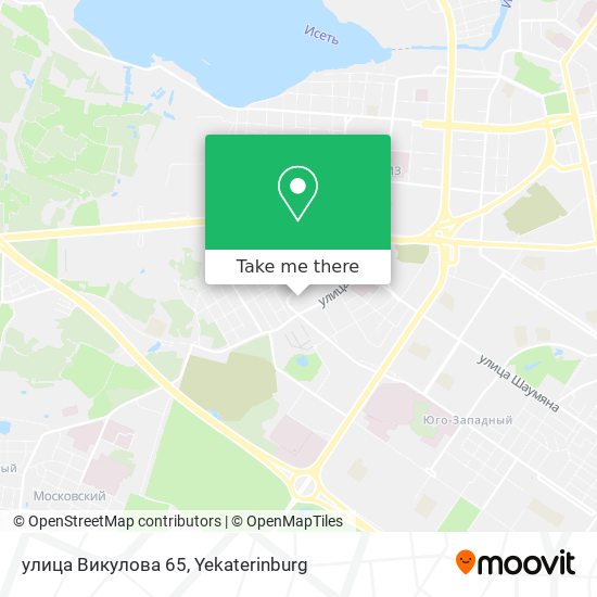 улица Викулова 65 map