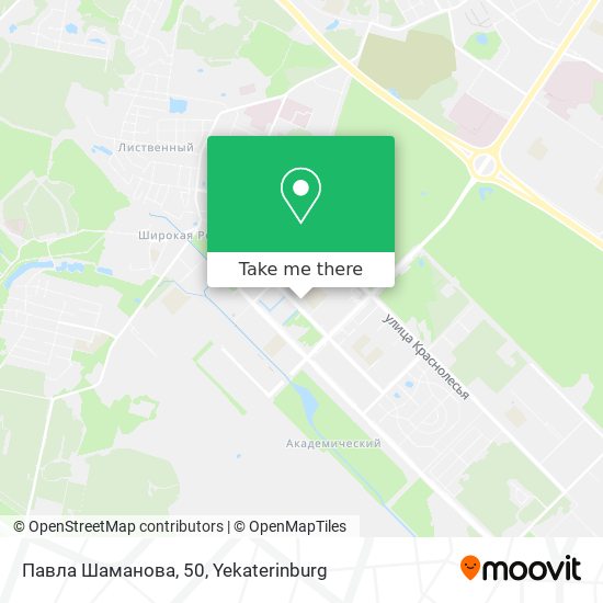 Павла Шаманова, 50 map