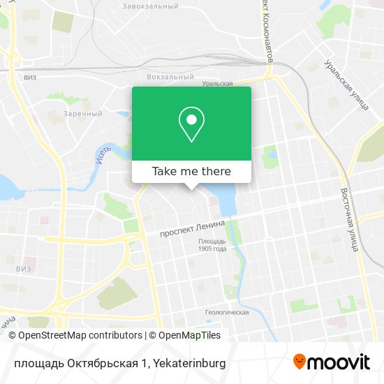 площадь Октябрьская 1 map