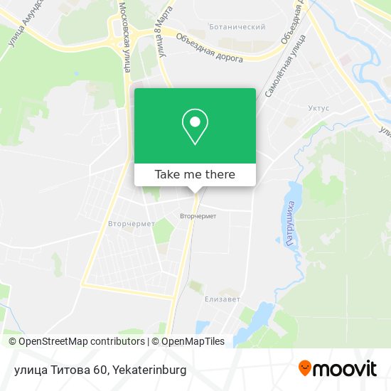 улица Титова 60 map