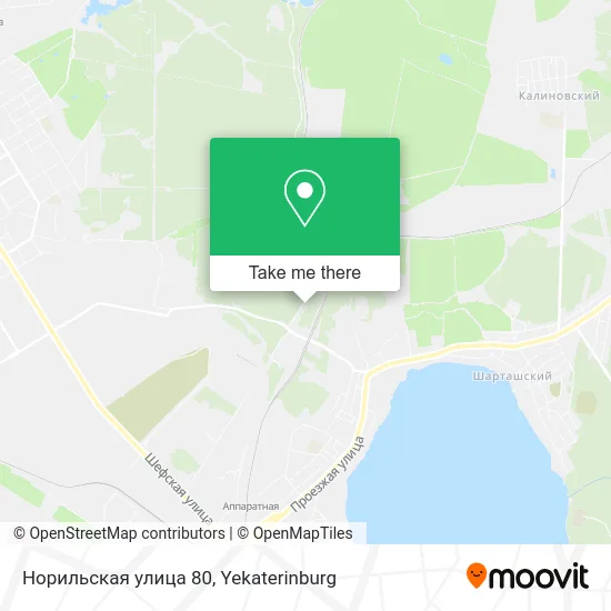 Норильская улица 80 map