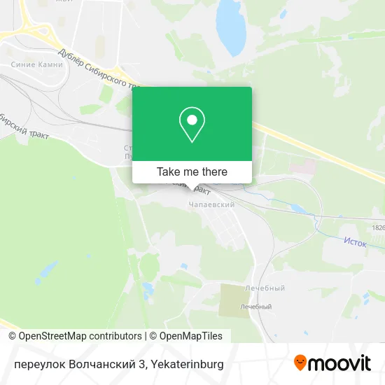 переулок Волчанский 3 map