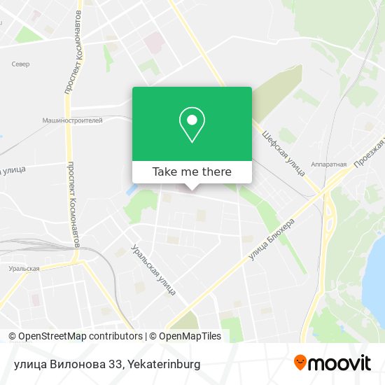 улица Вилонова 33 map