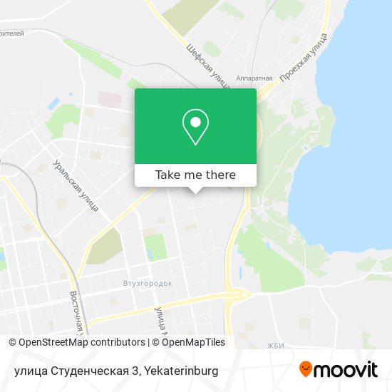 улица Студенческая 3 map