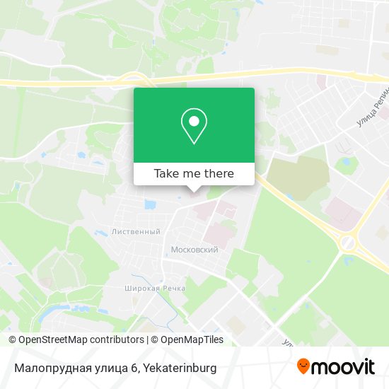 Малопрудная улица 6 map