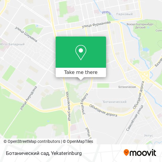 Ботанический сад map
