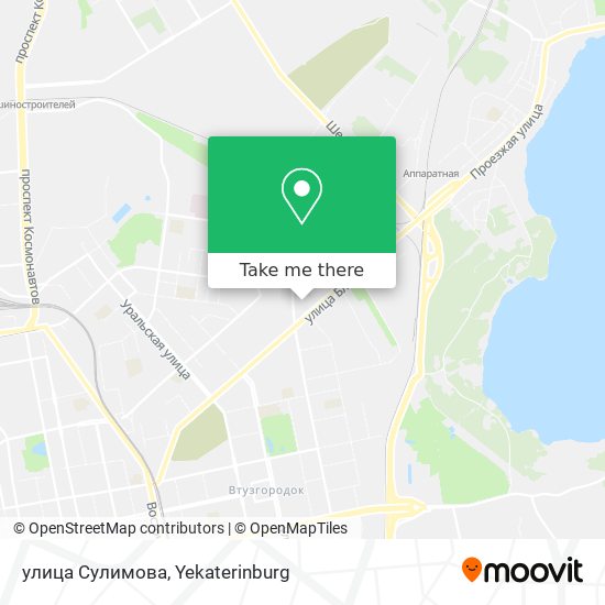 улица Сулимова map