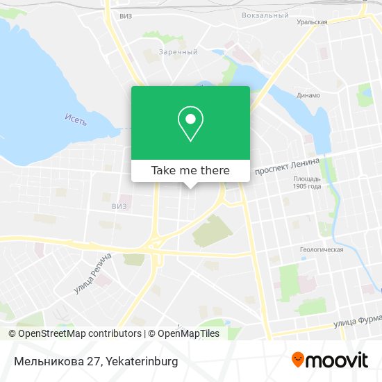 Мельникова 27 map
