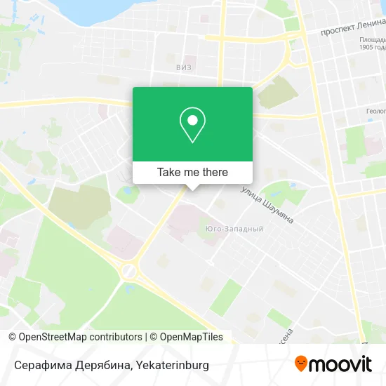 Серафима Дерябина map