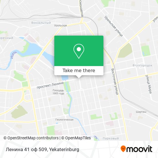 Ленина 41 оф 509 map