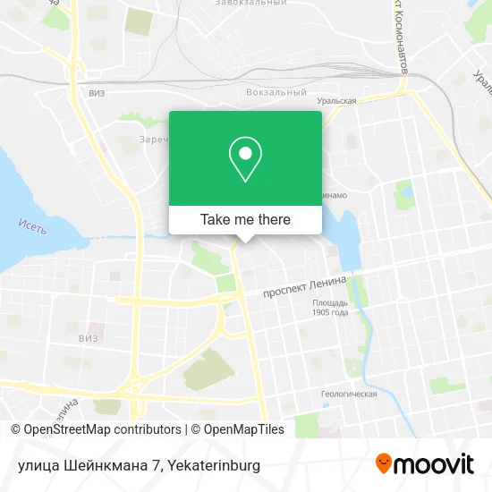 улица Шейнкмана 7 map
