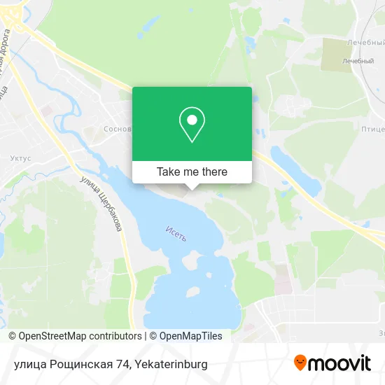 улица Рощинская 74 map