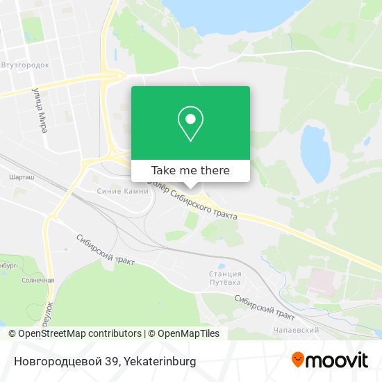 Новгородцевой 39 map