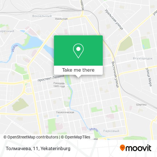 Толмачева, 11 map