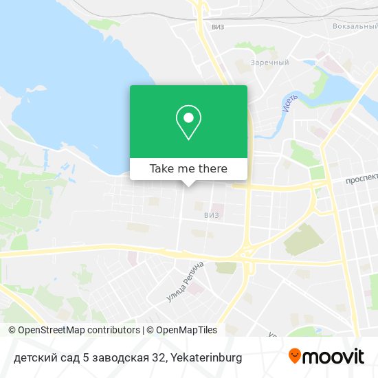 детский сад 5 заводская 32 map