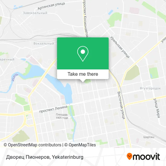 Дворец Пионеров map