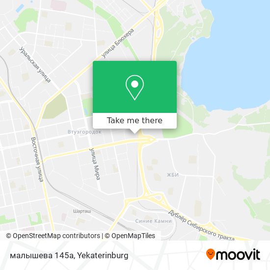 малышева 145а map