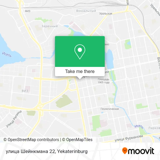 улица Шейнкмана 22 map