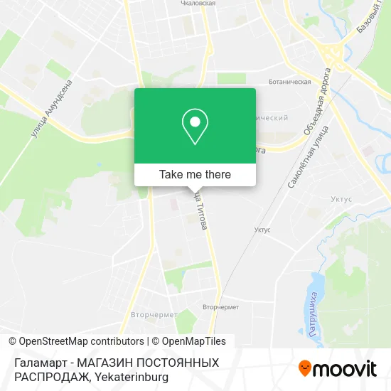 Галамарт - МАГАЗИН ПОСТОЯННЫХ РАСПРОДАЖ map