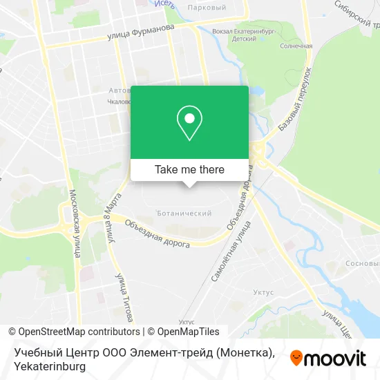 Учебный Центр ООО Элемент-трейд (Монетка) map