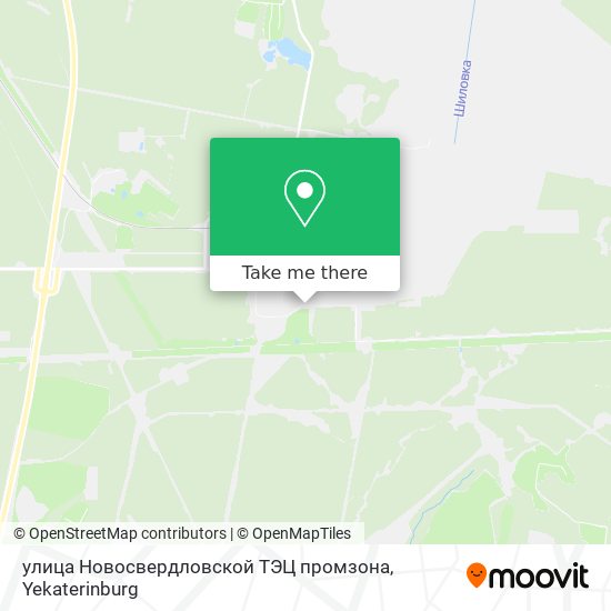 улица Новосвердловской ТЭЦ промзона map